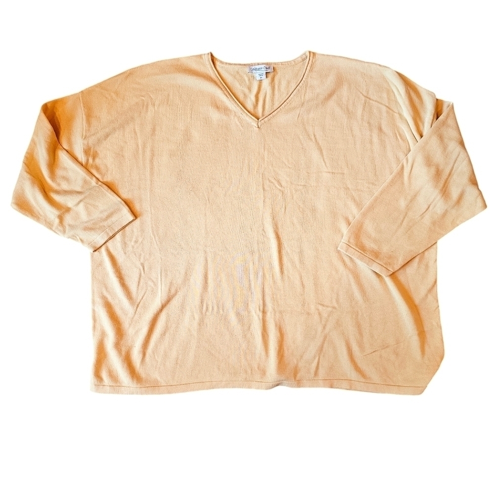 Coldwater Creek Yellow Sweater